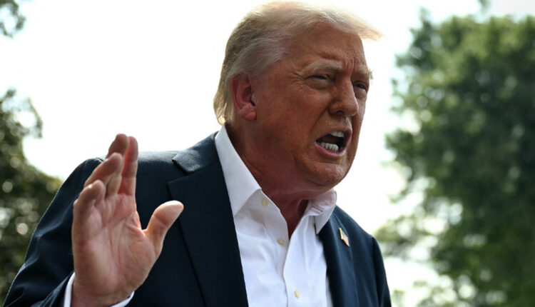 যুক্তরাষ্ট্রের প্রেসিডেন্ট ডোনাল্ড ট্রাম্প। ফাইল ছবি : এএফপি