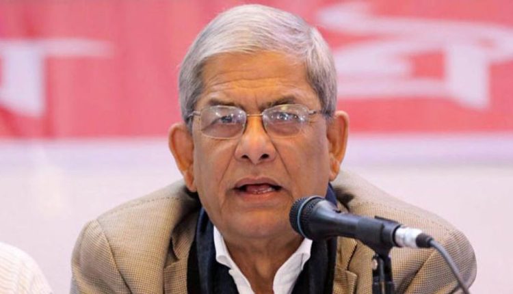 মির্জা ফখরুল ইসলাম আলমগীর। ফাইল ছবি